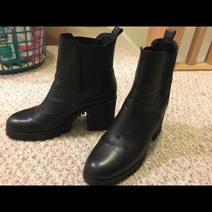 Leather Steve Madden Booties